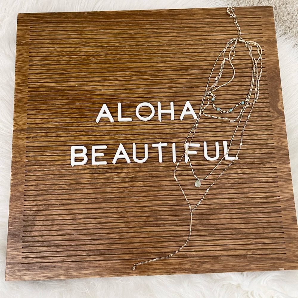 Layered Gold Necklace
